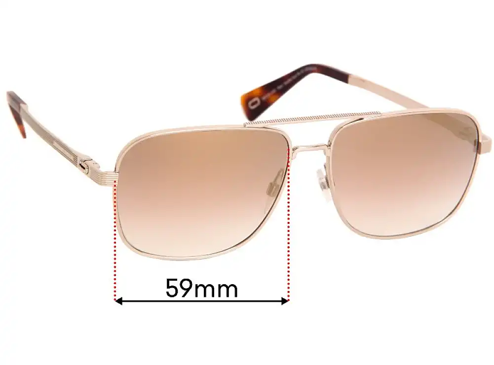 Sunglass Fix Replacement Lenses for Marc by Marc Jacobs Sun Rx 05 - 59mm Wide Sunglass Fix Replacement Lenses for Marc by Marc Jacobs Sun Rx 05 - 59mm Wide
