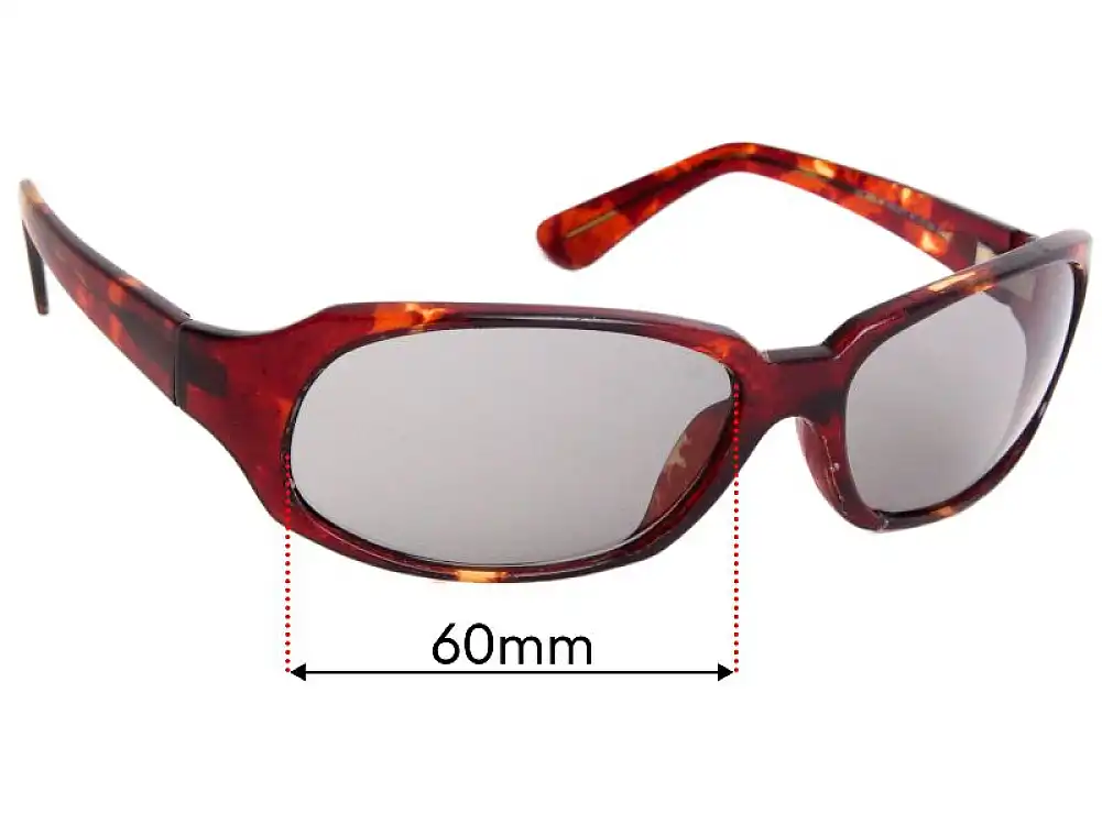 Sunglass Fix Replacement Lenses for Maui Jim MJ110 Navigator - 60mm Wide Sunglass Fix Replacement Lenses for Maui Jim MJ110 Navigator - 60mm Wide