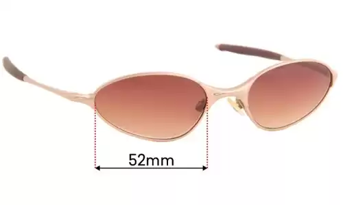 Sunglass Fix Replacement Lenses for Oakley C-Wire Rx - 52mm Wide Sunglass Fix Replacement Lenses for Oakley C-Wire Rx - 52mm Wide