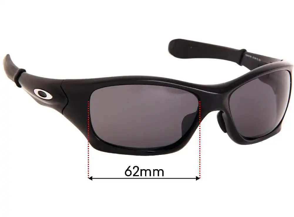 Sunglass Fix Replacement Lenses for Oakley Pit Bull OO9161 - 62mm Wide Sunglass Fix Replacement Lenses for Oakley Pit Bull OO9161 - 62mm Wide