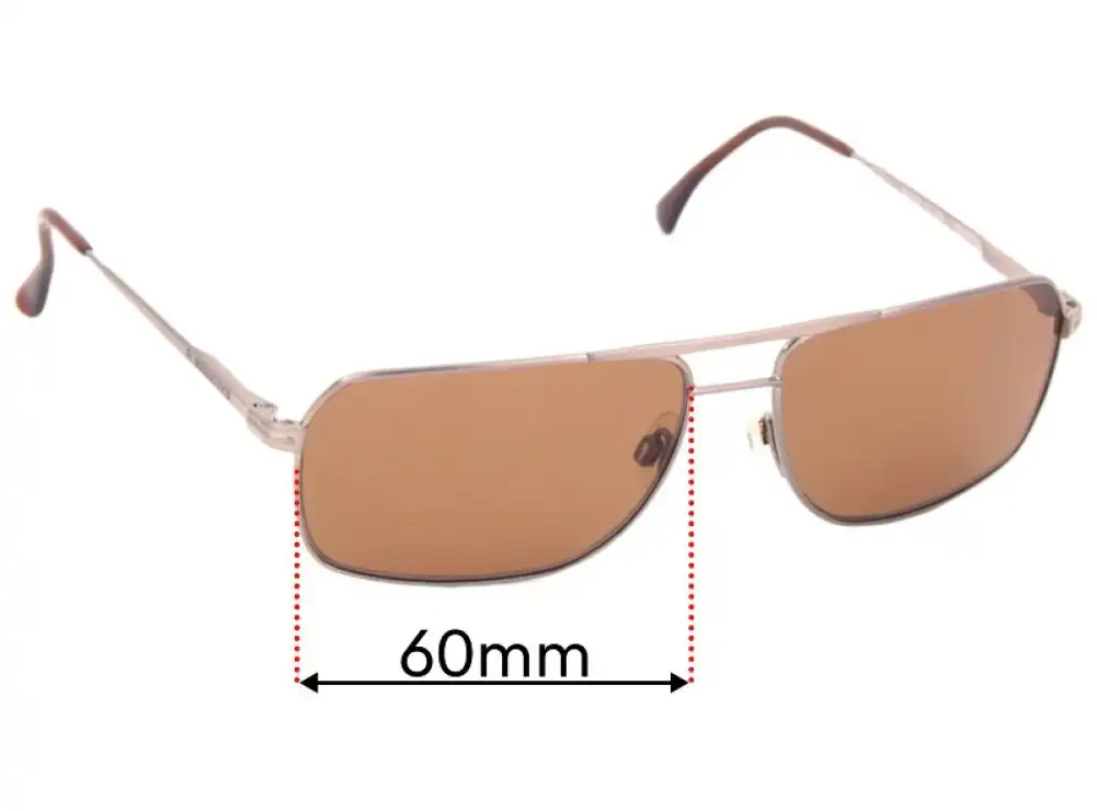 Sunglass Fix Replacement Lenses for Rodenstock R1274 - 60mm Wide Sunglass Fix Replacement Lenses for Rodenstock R1274 - 60mm Wide