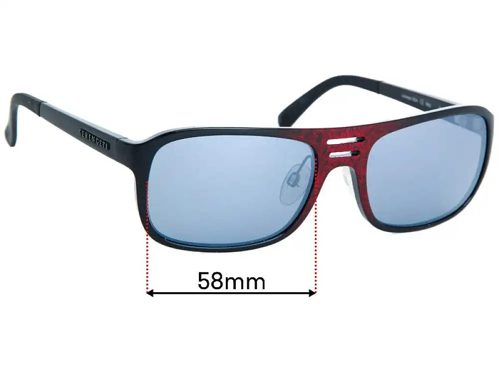 Sunglass Fix Replacement Lenses for Serengeti Lorenzo - 58mm Wide Sunglass Fix Replacement Lenses for Serengeti Lorenzo - 58mm Wide