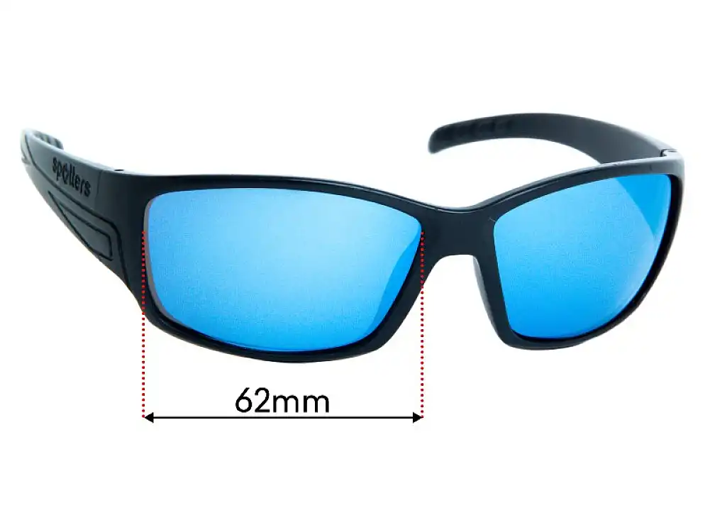 Sunglass Fix Replacement Lenses for Spotters Chaos - 62mm Wide Sunglass Fix Replacement Lenses for Spotters Chaos - 62mm Wide