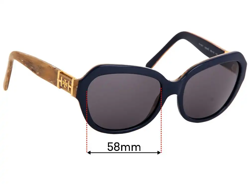 Sunglass Fix Replacement Lenses for Tory Burch TY7071 - 58mm Wide Sunglass Fix Replacement Lenses for Tory Burch TY7071 - 58mm Wide