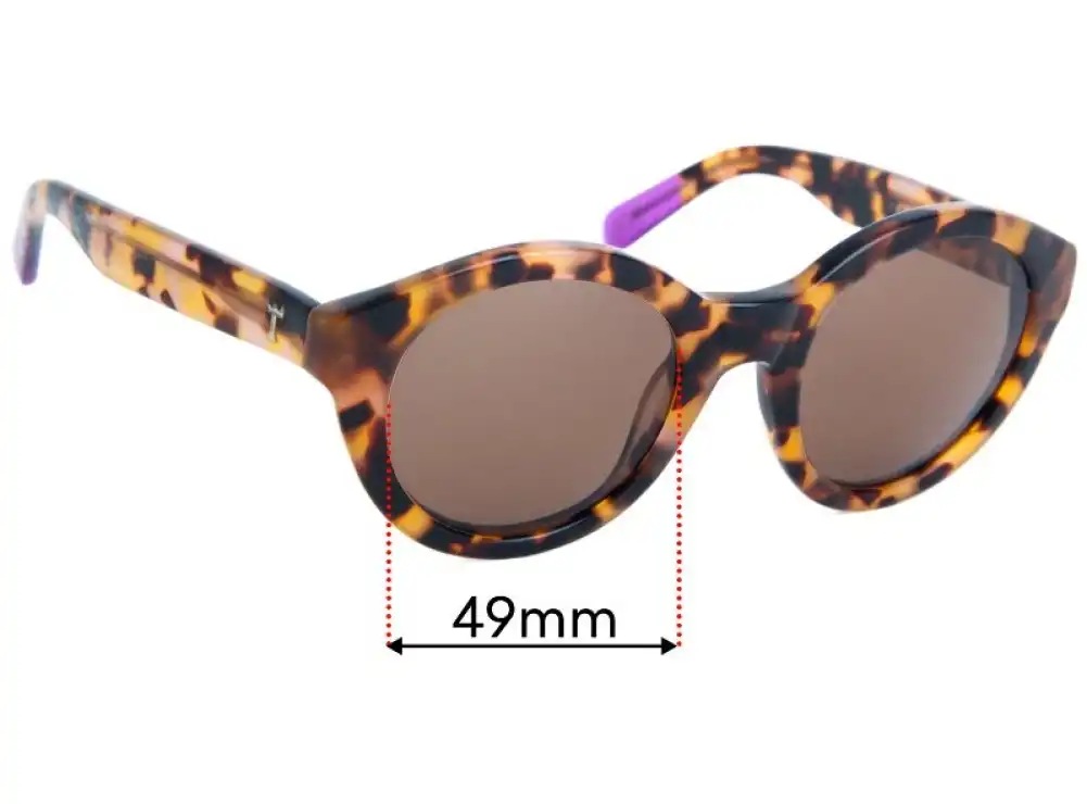 Sunglass Fix Replacement Lenses for Triwa Grace - 51mm Wide Sunglass Fix Replacement Lenses for Triwa Grace - 51mm Wide