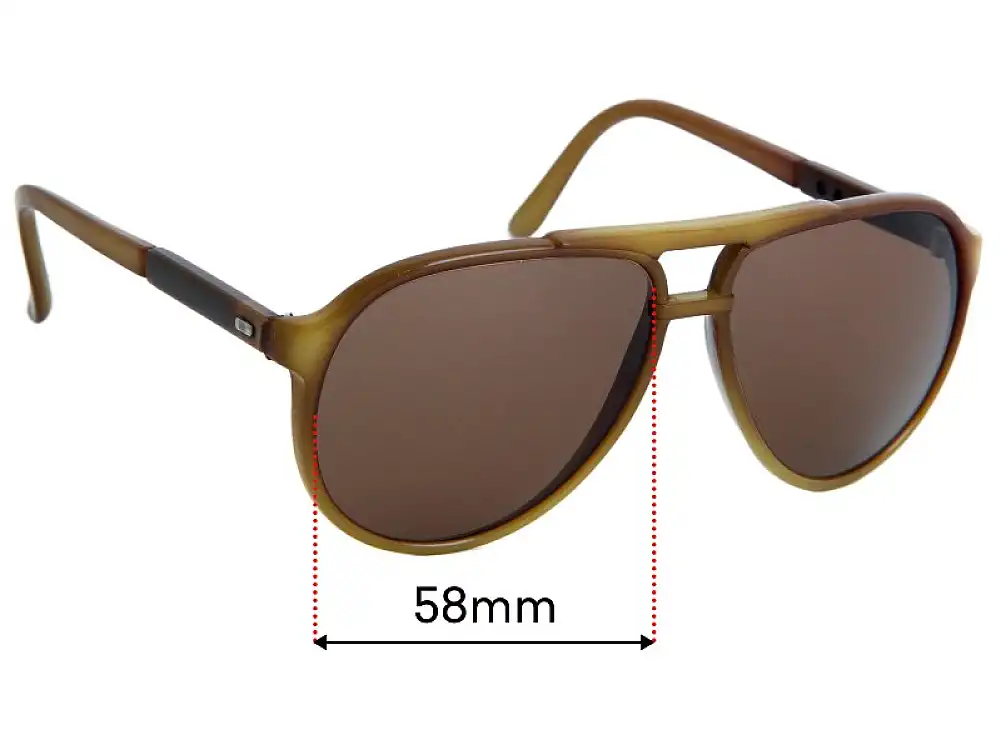 Sunglass Fix Replacement Lenses for Bolle 378 - 58mm Wide Sunglass Fix Replacement Lenses for Bolle 378 - 58mm Wide