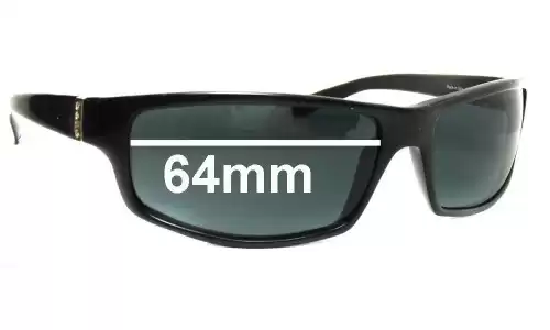 Sunglass Fix Replacement Lenses for Bolle Dirty 8 Low-Low - 64mm Wide Sunglass Fix Replacement Lenses for Bolle Dirty 8 Low-Low - 64mm Wide