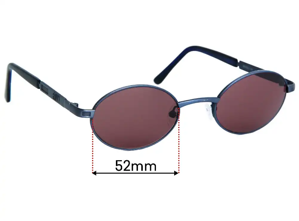 Sunglass Fix Replacement Lenses for Envy ENVY 2012 - 52mm Wide Sunglass Fix Replacement Lenses for Envy ENVY 2012 - 52mm Wide