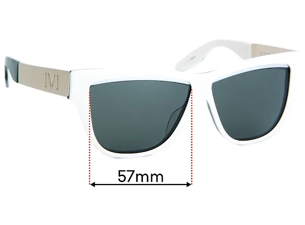 Sunglass Fix Replacement Lenses for IVI Vision DUSKY - 57mm Wide Sunglass Fix Replacement Lenses for IVI Vision DUSKY - 57mm Wide