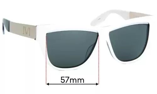 Sunglass Fix Replacement Lenses for IVI Vision DUSKY - 57mm Wide Sunglass Fix Replacement Lenses for IVI Vision DUSKY - 57mm Wide