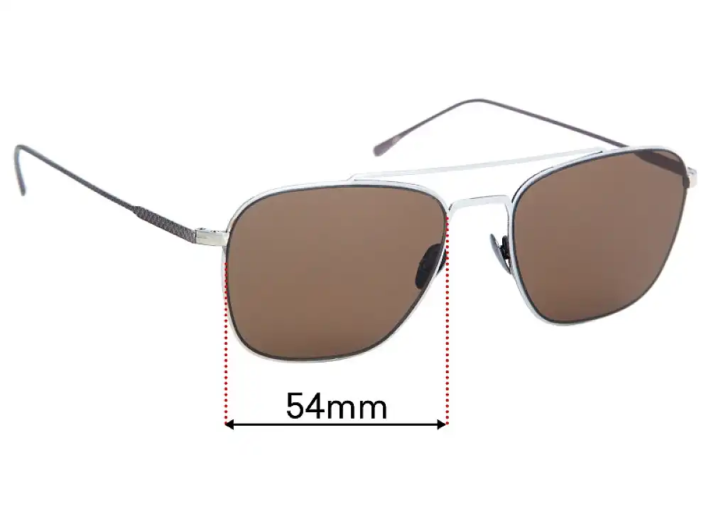 Sunglass Fix Replacement Lenses for Lacoste L201SPC - 54mm Wide Sunglass Fix Replacement Lenses for Lacoste L201SPC - 54mm Wide