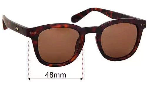 Sunglass Fix Replacement Lenses for Local Supply Avenue - 48mm Wide Sunglass Fix Replacement Lenses for Local Supply Avenue - 48mm Wide