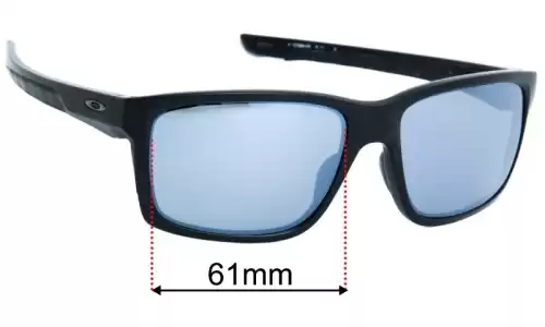 Sunglass Fix Replacement Lenses for Oakley Mainlink XL OO9264 - 61mm Wide Oakley Mainlink XL OO9264 Replacement Lenses 61mm wide