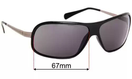 Sunglass Fix Replacement Lenses for Police S8384 - 67mm Wide Sunglass Fix Replacement Lenses for Police S8384 - 67mm Wide