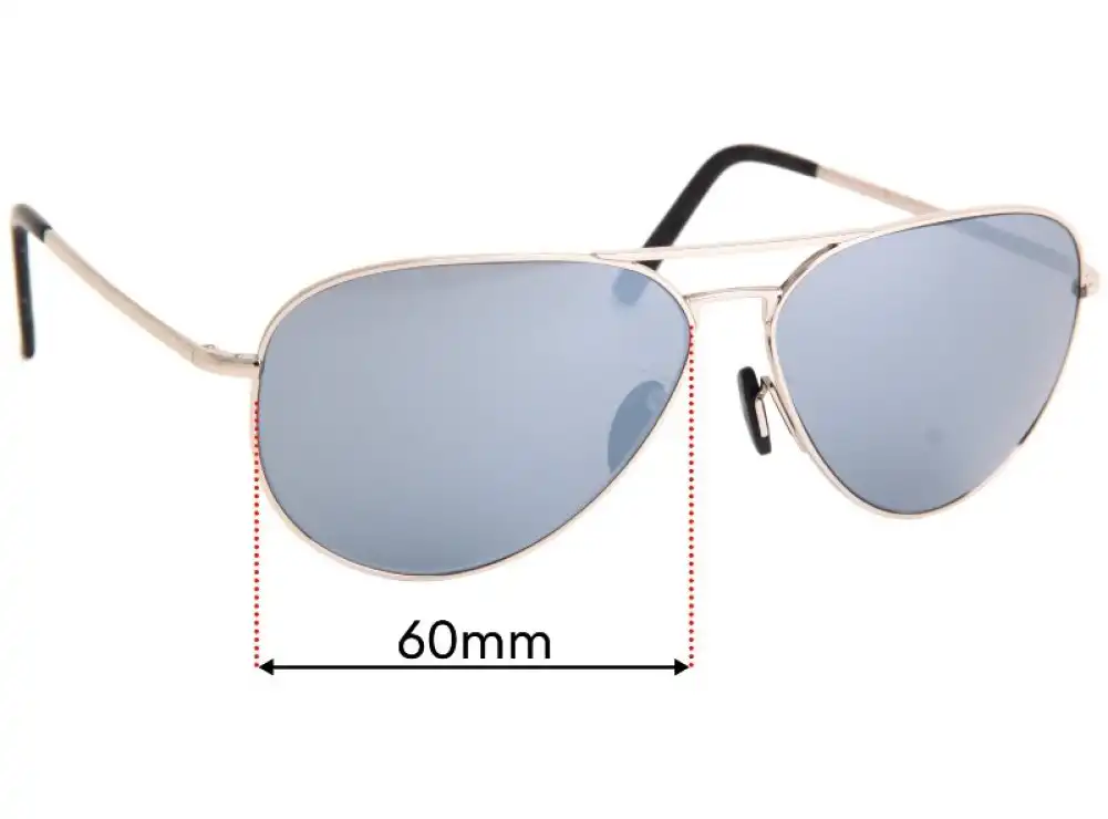 Sunglass Fix Replacement Lenses for Porsche P 8508 - 60mm Wide Sunglass Fix Replacement Lenses for Porsche P 8508 - 60mm Wide