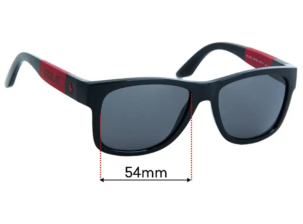 Sunglass Fix Replacement Lenses for Polo Polo PH 4162 - 54mm Wide Sunglass Fix Replacement Lenses for Polo Polo PH 4162 - 54mm Wide