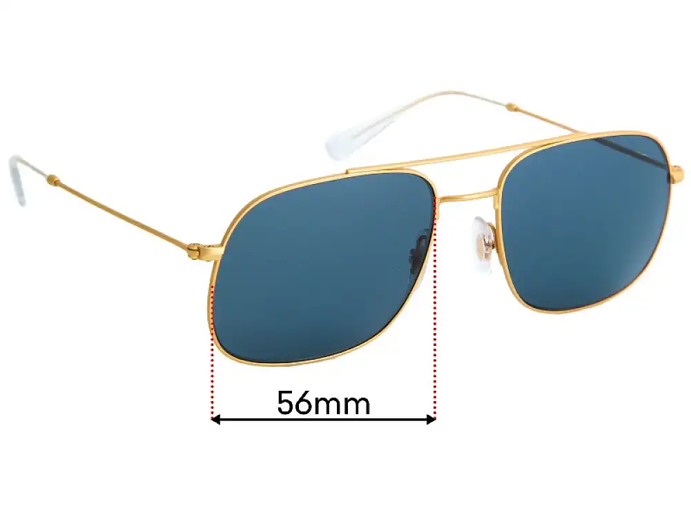 Sunglass Fix Replacement Lenses for Ray-Ban RB3595 Andrea - 56mm Wide Sunglass Fix Replacement Lenses for Ray-Ban RB3595 Andrea - 56mm Wide