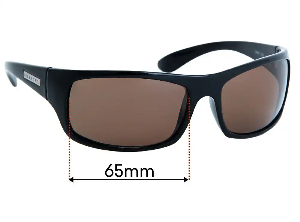 Sunglass Fix Replacement Lenses for Serengeti Giotto - 65mm Wide Sunglass Fix Replacement Lenses for Serengeti Giotto - 65mm Wide
