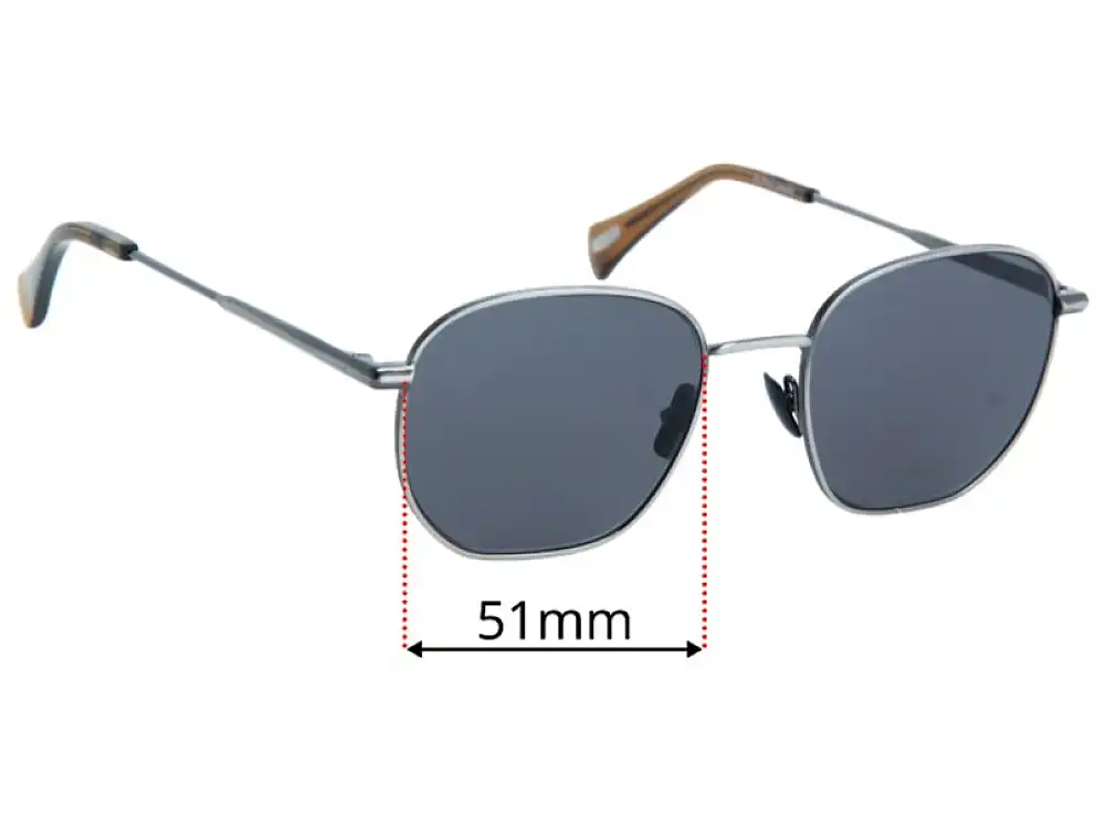 Sunglass Fix Replacement Lenses for Raen Alameda - 51mm Wide Sunglass Fix Replacement Lenses for Raen Alameda - 51mm Wide