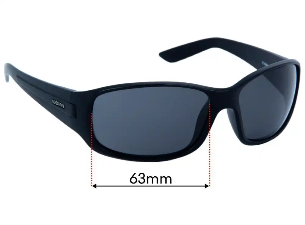 Sunglass Fix Replacement Lenses for Spotters Combat - 63mm Wide Sunglass Fix Replacement Lenses for Spotters Combat - 63mm Wide