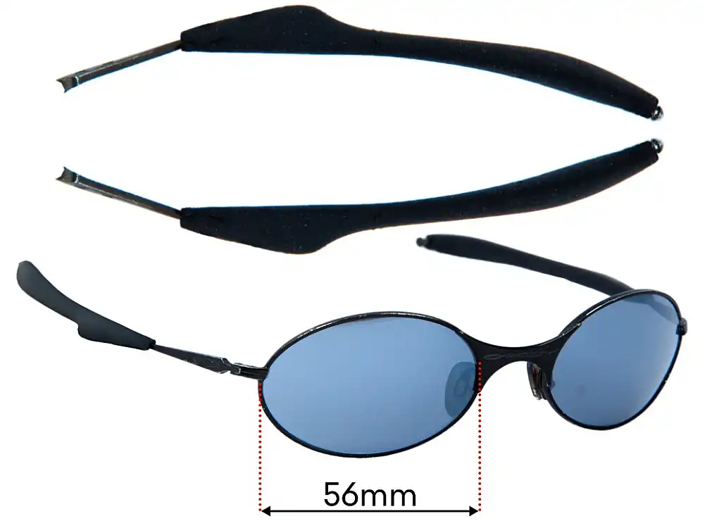 Sunglass Fix Replacement Lenses for Oakley E Wire Generation 2 - 56mm Wide Sunglass Fix Replacement Lenses for Oakley E Wire Generation 2 - 56mm Wide