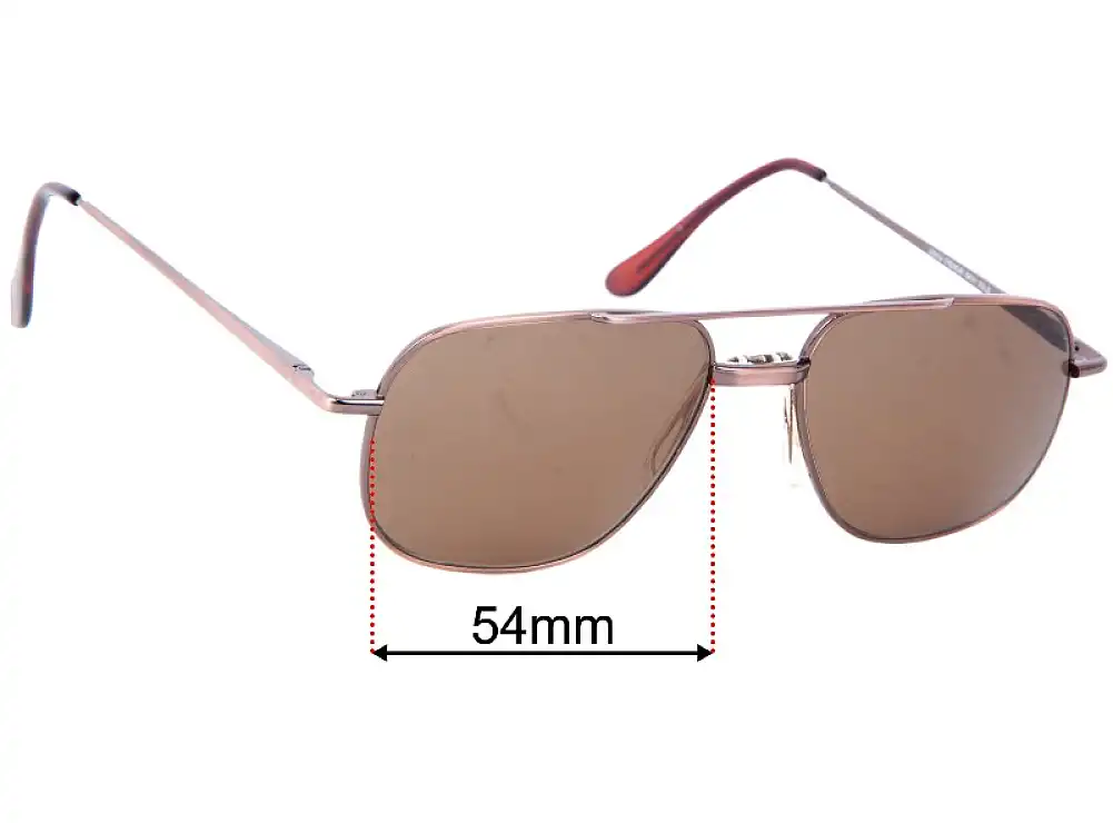 Sunglass Fix Replacement Lenses for Gemini Eyewear GM311 - 54mm Wide Sunglass Fix Replacement Lenses for Gemini Eyewear GM311 - 54mm Wide