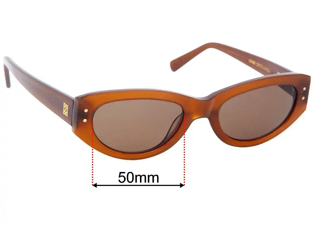 Sunglass Fix Replacement Lenses for Raie Lakota - 50mm Wide Sunglass Fix Replacement Lenses for Raie Lakota - 50mm Wide