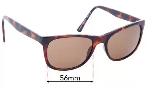 Sunglass Fix Replacement Lenses for Specsavers Arowana - 56mm Wide Sunglass Fix Replacement Lenses for Specsavers Arowana - 56mm Wide