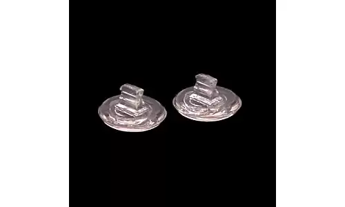 9mm Round Push in silicone nose pads 1 9mm Round Push in silicone nose pads 1
