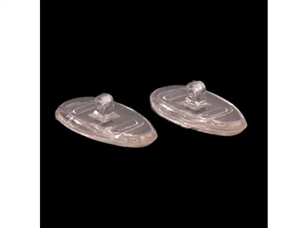 15mm Tear Shaped Screw In Silicone Nose Pads 15mm Tear Shaped Screw In Silicone Nose Pads