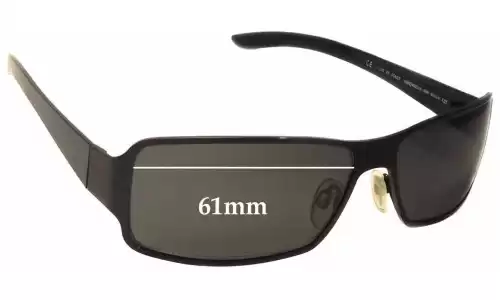 Sunglass Fix Replacement Lenses for Alexander Mcqueen AMQ 4023/S - 61mm Wide Alexander Mcqueen AMQ 4023/S Replacement Lenses 61mm wide
