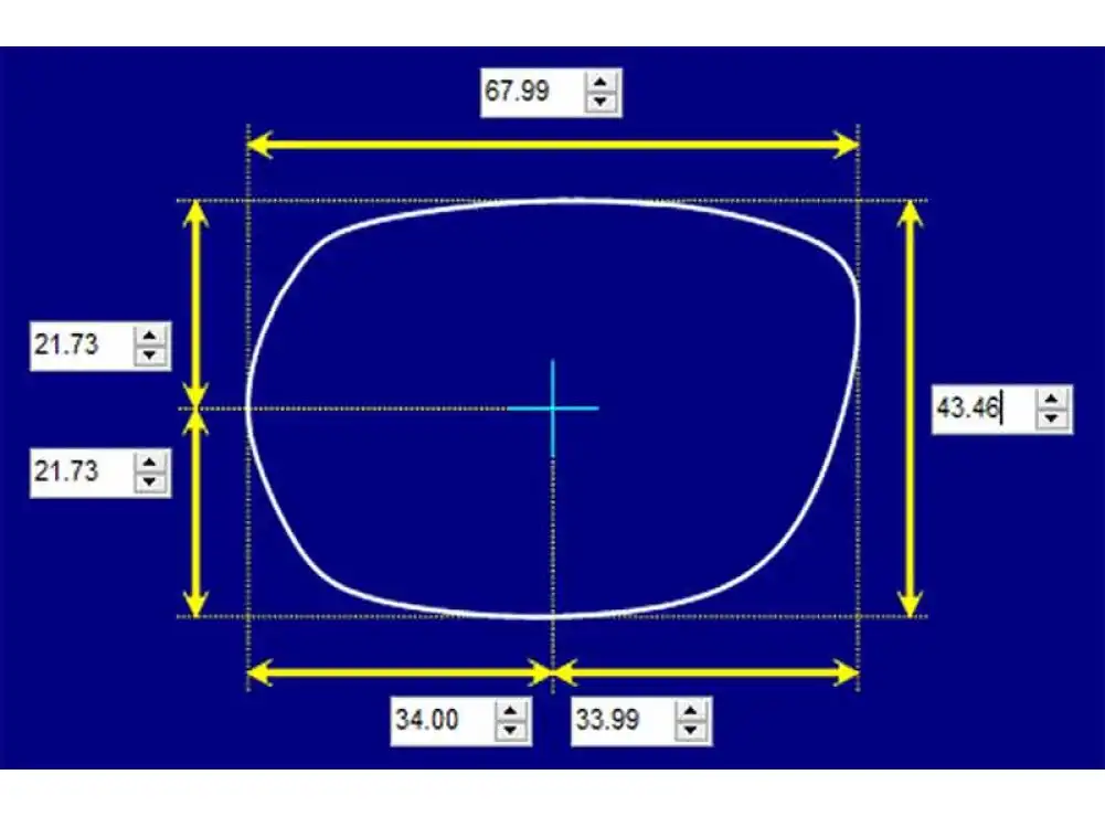 Sunglass Fix Replacement Lenses for Austen 30001M - 68mm Wide Sunglass Fix Replacement Lenses for Austen 30001M - 68mm Wide