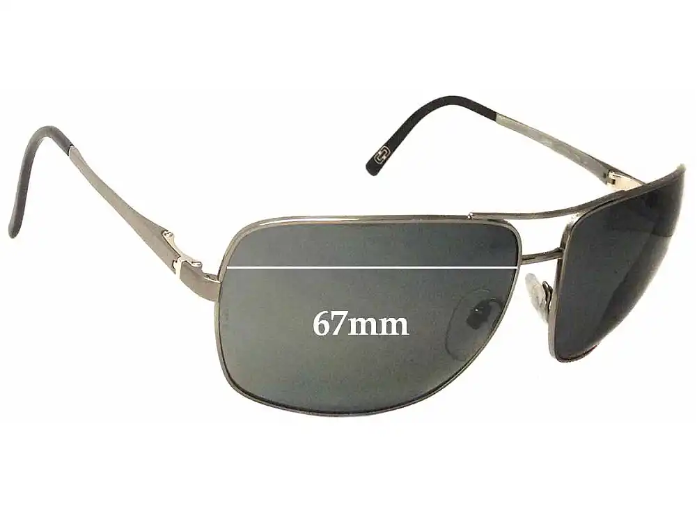 Sunglass Fix Replacement Lenses for Bvlgari 5019 - 67mm Wide Sunglass Fix Replacement Lenses for Bvlgari 5019 - 67mm Wide
