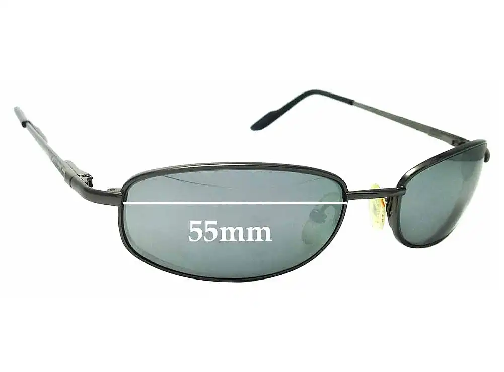 Sunglass Fix Replacement Lenses for Caribbean Sun CS004M - 55mm Wide Sunglass Fix Replacement Lenses for Caribbean Sun CS004M - 55mm Wide
