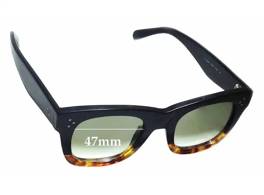 Sunglass Fix Replacement Lenses for Celine CL 41089/S - 47mm Wide Sunglass Fix Replacement Lenses for Celine CL 41089/S - 47mm Wide