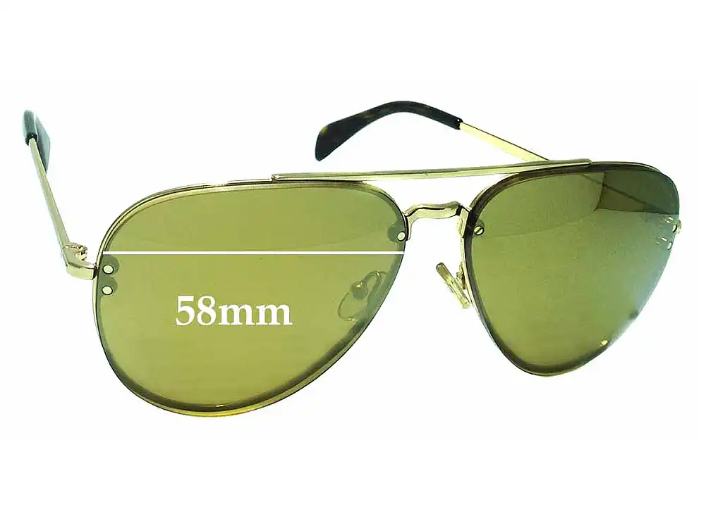 Sunglass Fix Replacement Lenses for Celine CL41392/S - 58mm Wide Sunglass Fix Replacement Lenses for Celine CL41392/S - 58mm Wide