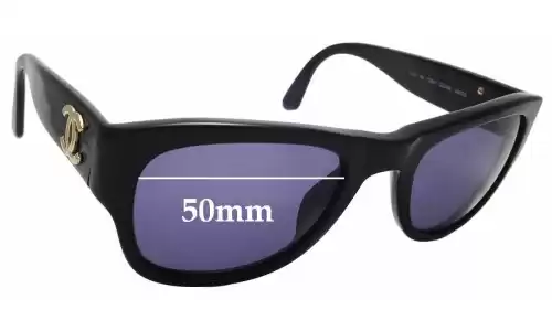 Sunglass Fix Replacement Lenses for Chanel 02462 - 50mm Wide Sunglass Fix Replacement Lenses for Chanel 02462 - 50mm Wide