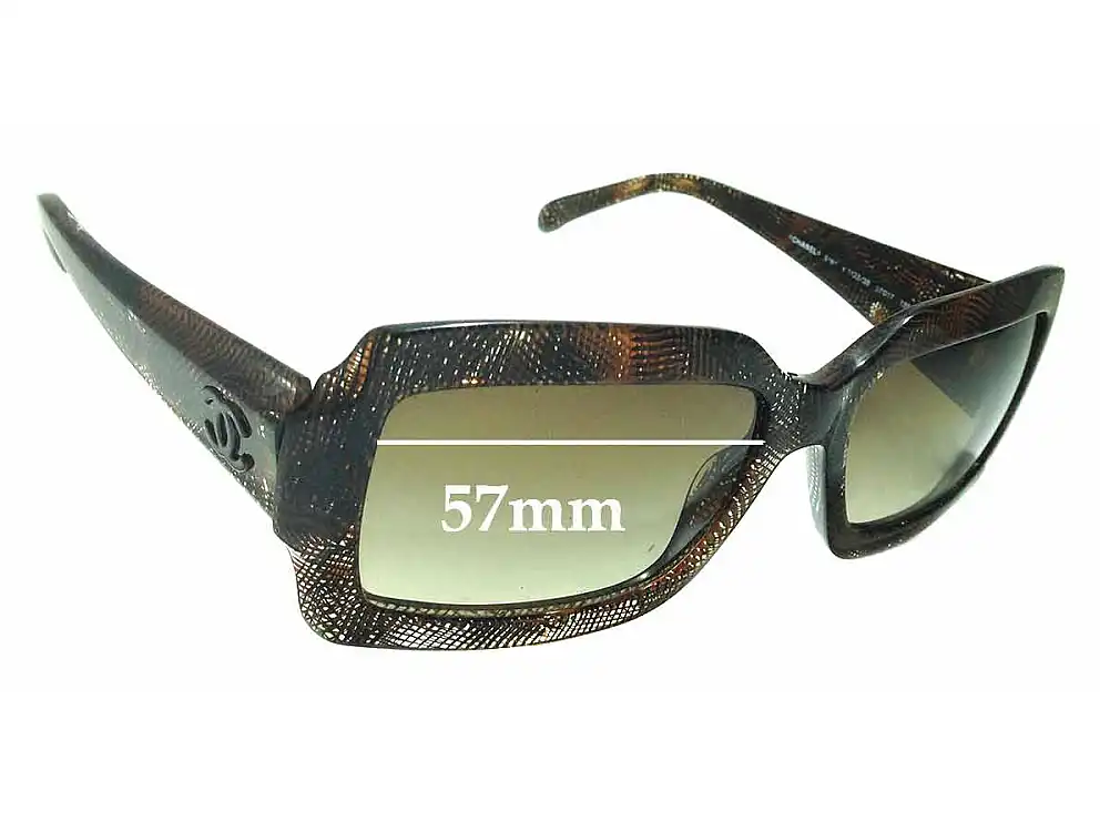 Sunglass Fix Replacement Lenses for Chanel 5161 - 57mm Wide Sunglass Fix Replacement Lenses for Chanel 5161 - 57mm Wide