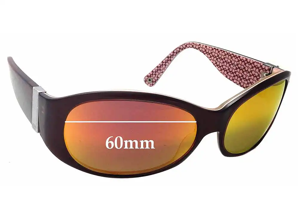Sunglass Fix Replacement Lenses for Coach S446 Suzie - 60mm Wide Sunglass Fix Replacement Lenses for Coach S446 Suzie - 60mm Wide