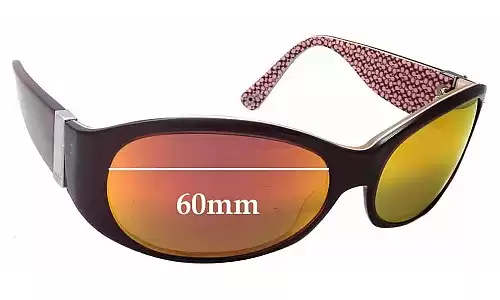 Sunglass Fix Replacement Lenses for Coach S446 Suzie - 60mm Wide Sunglass Fix Replacement Lenses for Coach S446 Suzie - 60mm Wide