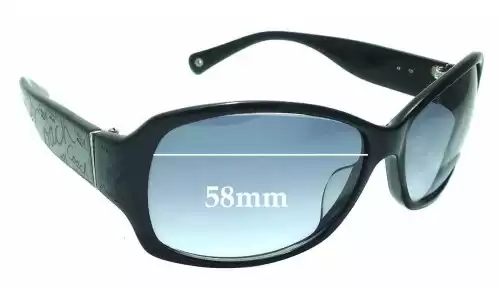 Sunglass Fix Replacement Lenses for Coach S801 Taryn - 58mm Wide Sunglass Fix Replacement Lenses for Coach S801 Taryn - 58mm Wide