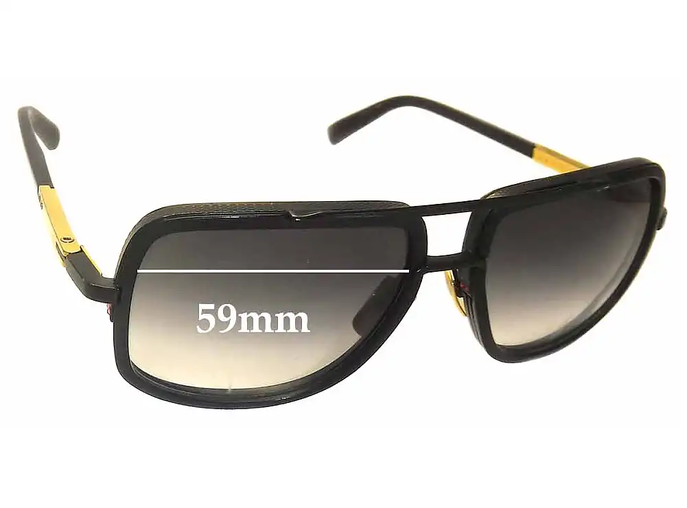 Sunglass Fix Replacement Lenses for Dita Mach One - 59mm Wide Sunglass Fix Replacement Lenses for Dita Mach One - 59mm Wide