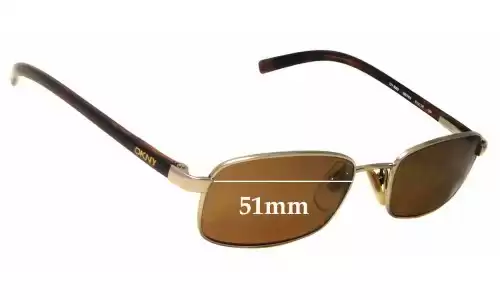 Sunglass Fix Replacement Lenses for DKNY DY5002 - 51mm Wide Sunglass Fix Replacement Lenses for DKNY DY5002 - 51mm Wide