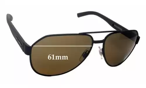 Sunglass Fix Replacement Lenses for Dolce & Gabbana DG2149 - 61mm Wide Sunglass Fix Replacement Lenses for Dolce & Gabbana DG2149 - 61mm Wide