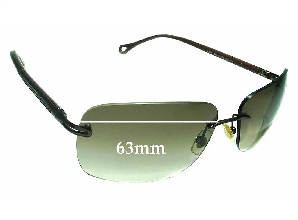 Sunglass Fix Replacement Lenses for Ermenegildo Zegna SZ 3244 - 63mm Wide Sunglass Fix Replacement Lenses for Ermenegildo Zegna SZ 3244 - 63mm Wide