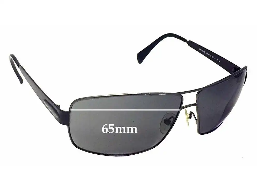 Sunglass Fix Replacement Lenses for Giorgio Armani GA 750/S - 65mm Wide Sunglass Fix Replacement Lenses for Giorgio Armani GA 750/S - 65mm Wide