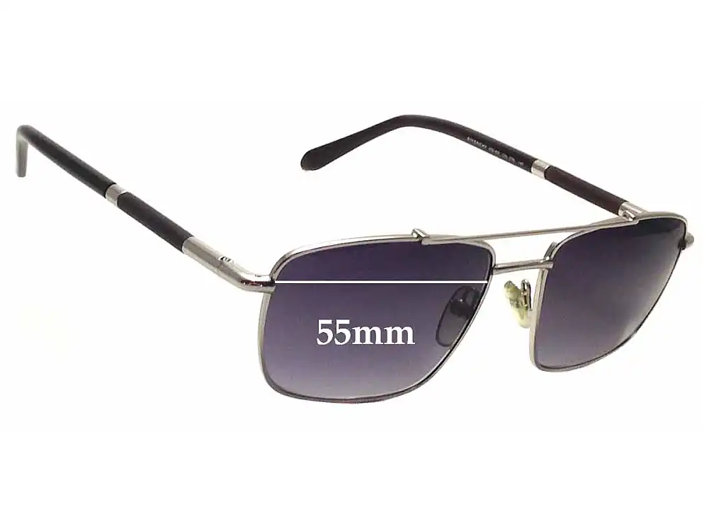 Sunglass Fix Replacement Lenses for Givenchy VGV433 - 55mm Wide Sunglass Fix Replacement Lenses for Givenchy VGV433 - 55mm Wide