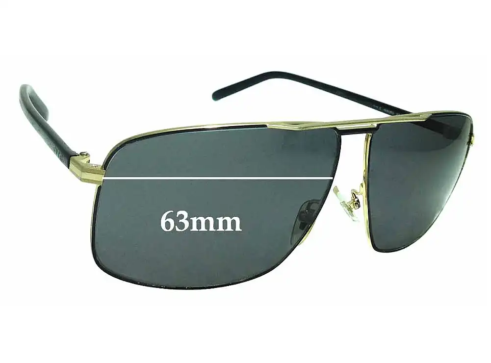 Sunglass Fix Replacement Lenses for Gucci GG2214/K/S - 63mm Wide Sunglass Fix Replacement Lenses for Gucci GG2214/K/S - 63mm Wide