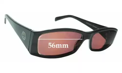 Sunglass Fix Replacement Lenses for Gucci GG2523/S - 56mm Wide Sunglass Fix Replacement Lenses for Gucci GG2523/S - 56mm Wide
