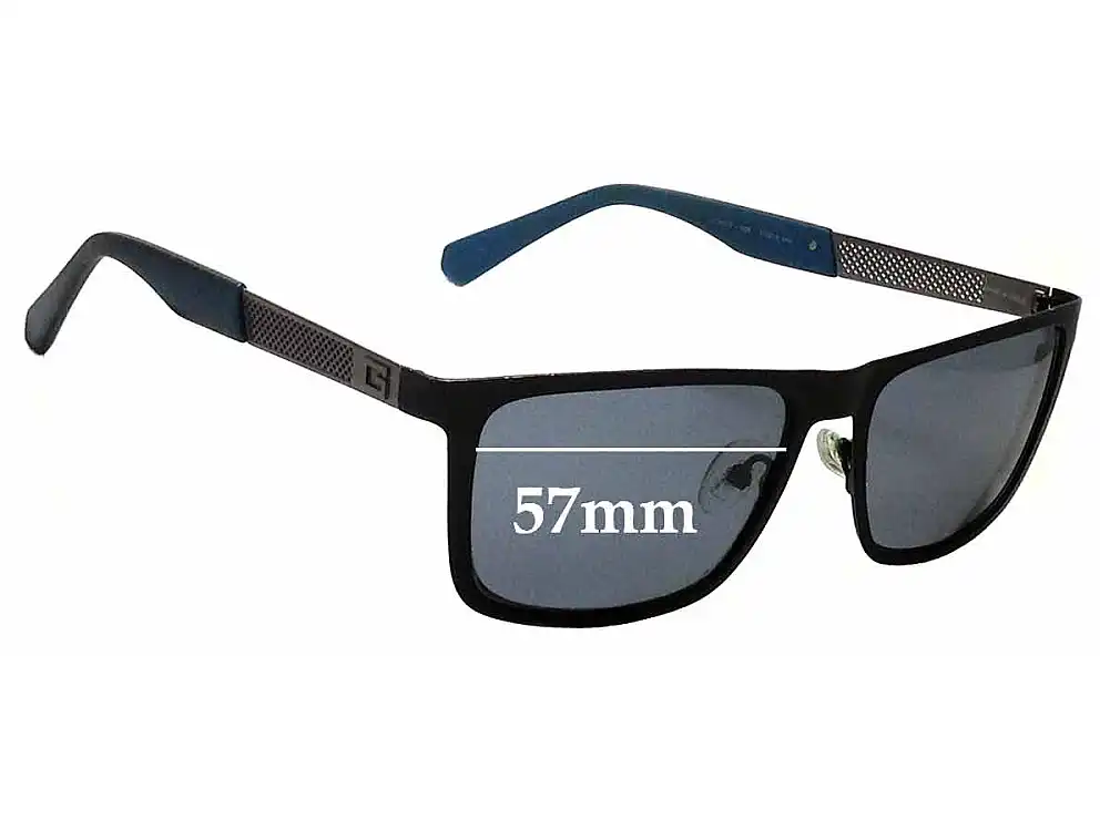 Sunglass Fix Replacement Lenses for Guess GU6842 - 57mm Wide Sunglass Fix Replacement Lenses for Guess GU6842 - 57mm Wide